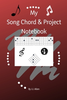 Paperback My Song Chord & Project Notebook Book