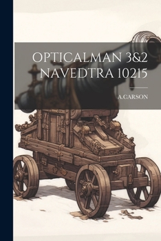 Paperback Opticalman 3&2 Navedtra 10215 Book