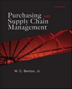Hardcover Purchasing and Supply Chain Management Book