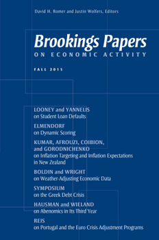 Paperback Brookings Papers on Economic Activity: Fall 2015 Book