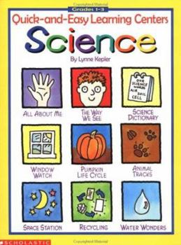 Paperback Science: Quick-And-Easy Learning Centers Book