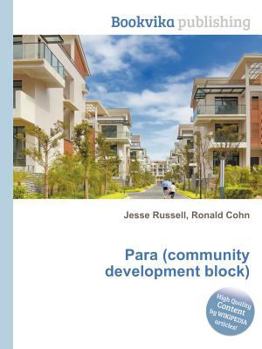 Paperback Para (Community Development Block) Book