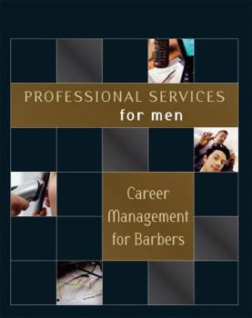 Paperback Professional Services for Men: Career Management for Barbers Book