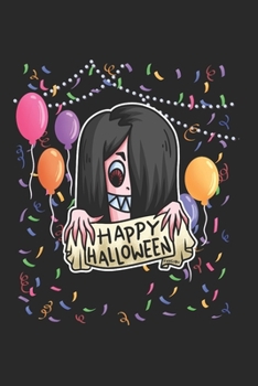 Paperback Funny Halloween Notebook: Graph Paper Journal 6x9 - 120 Pages Book