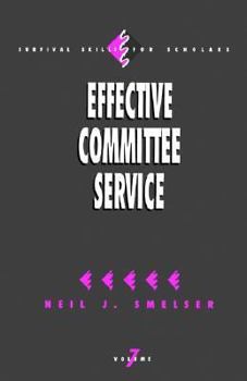 Paperback Effective Committee Service Book