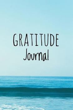 Paperback Gratitude Journal: Blue Sea Book