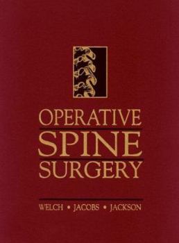 Hardcover Operative Spine Surgery Book