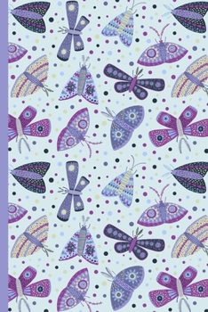 Weekly Planner: A Week to View Diary and Organiser - Monday Start with Moth Cover Art