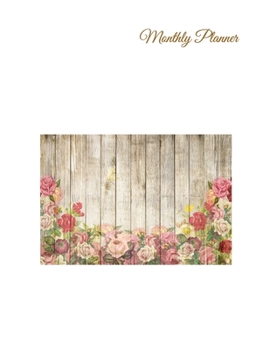 Paperback Monthly Planner Book
