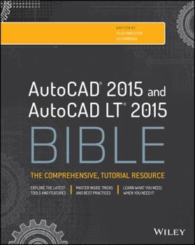 Paperback AutoCAD 2015 and AutoCAD LT 2015 Bible Book