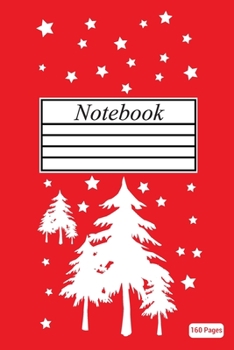 Paperback Notebook for making lists 160 Ruled pages: Lined notebook, Christmas notebooks for kids Book