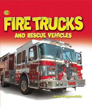 Library Binding Fire Trucks and Rescue Vehicles Book