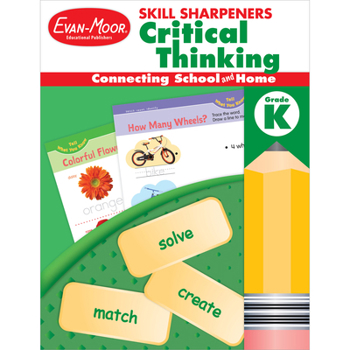 Paperback Skill Sharpeners: Critical Thinking Grade K1 Book