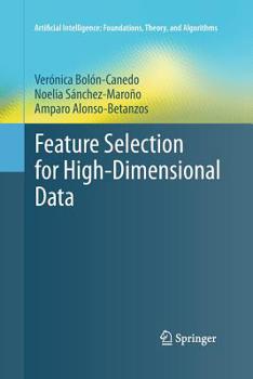 Paperback Feature Selection for High-Dimensional Data Book