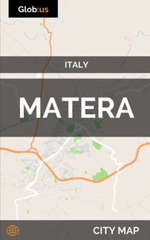 Paperback Matera, Italy - City Map Book