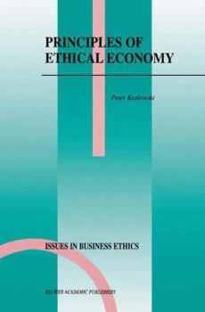 Paperback Principles of Ethical Economy Book