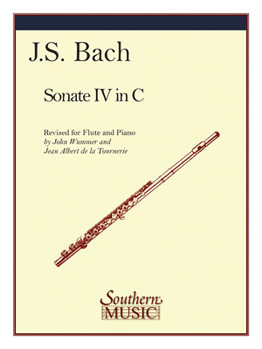 Paperback Sonata No. 4 in C: Flute Book