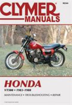 Paperback Honda Vt500 83-88 Book