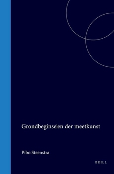 Hardcover Grondbeginselen Der Meetkunst [Latin] Book