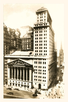 Paperback Vintage Journal New York Stock Exchange Book