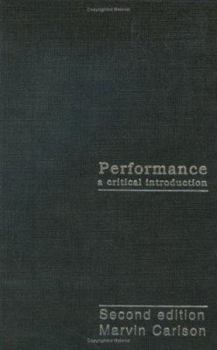 Paperback Performance: A Critical Introduction Book