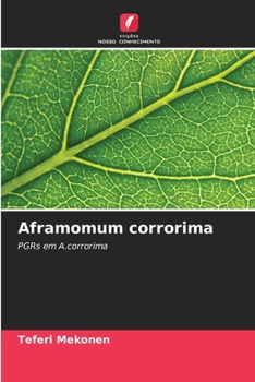 Paperback Aframomum corrorima [Portuguese] Book