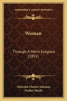 Paperback Woman: Through A Man's Eyeglass (1892) Book