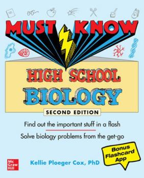 Paperback Must Know High School Biology, Second Edition Book