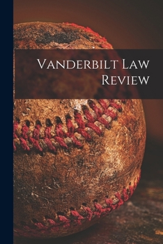 Paperback Vanderbilt Law Review Book