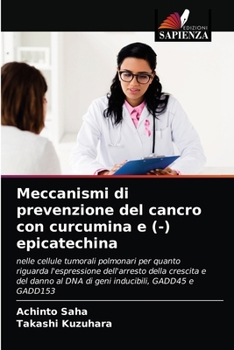 Paperback Meccanismi di prevenzione del cancro con curcumina e (-) epicatechina [Italian] Book