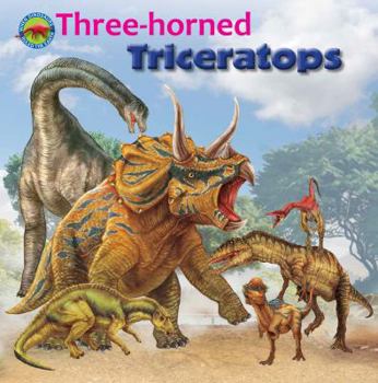 Paperback Three-Horned Triceratops Book