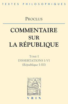 Paperback Commentaires Republique I [French] Book