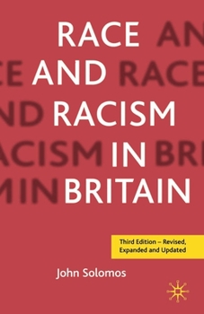 Paperback Race and Racism in Britain, Third Edition Book