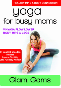 DVD Glam Gams Vinyasa Flow Lower Body, Hips & Legs Book
