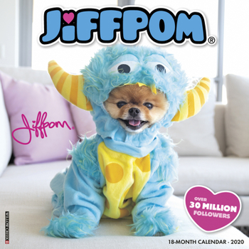 Calendar Jiffpom (Jiff the Pomeranian) 2020 Wall Calendar (Dog Breed Calendar) Book