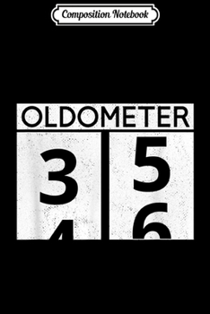 Paperback Composition Notebook: Oldometer 36 36th Birthday Retro Odometer Classic Car Lover Journal/Notebook Blank Lined Ruled 6x9 100 Pages Book