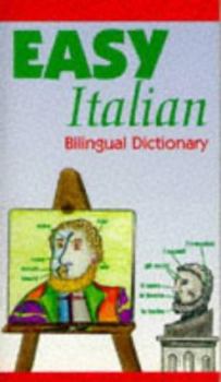 Paperback Easy Italian Bilingual Dictionary Book