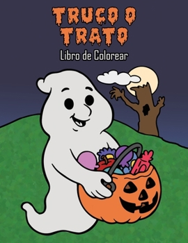 Paperback Truco o Trato Libro de Colorear [Spanish] Book