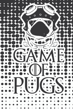 Paperback Game of Pugs: Daily Planner 5 day week Book