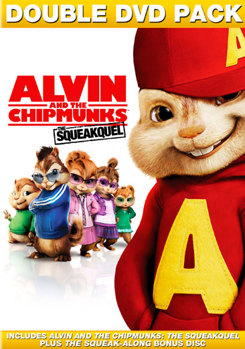 DVD Alvin & The Chipmunks 2: Squeakquel / Squeak Along Book