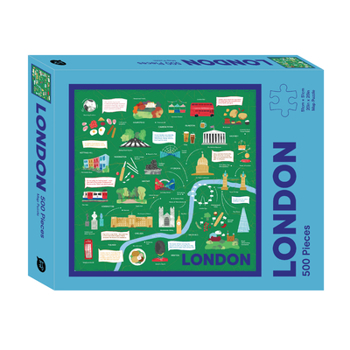 Game London Map: 500-Piece Jigsaw Puzzle Book
