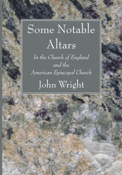 Paperback Some Notable Altars Book