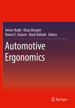 Paperback Automotive Ergonomics Book