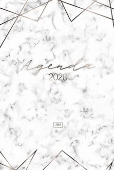 Agenda 2020: Planificateur 2020 et Agenda de Poche - Agenda Journalier 2020 - Agenda Semainier, Organiseur, Planner et Calendrier 2020 (French Edition)