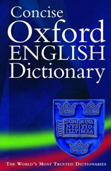 Paperback Concise Oxford English Dictionary: plain edition Book