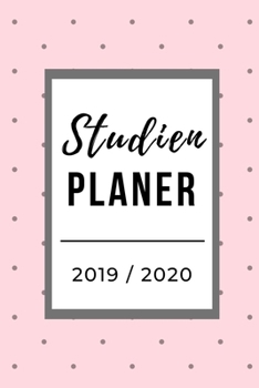 Studien Planer 2019 / 2020: A5 Coole Geschenkidee PLANER zum Studium | Notizbuch für Studenten | Studienbeginn | Erstes Semester | Pruefung | Geburtstag | Terminkalender (German Edition)