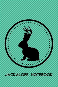 Paperback Jackalope Journal: 100 Pages (6" x 9") Blank Lined jackalope Journal, Notebook, Durable Soft Cover, Matte Finish, Makes A Great Gift Book
