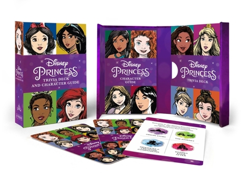 Misc. Disney Princess Trivia Deck and Character Guide Book