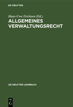 Hardcover Allgemeines Verwaltungsrecht [German] Book