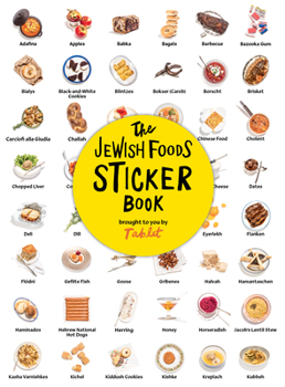 Paperback The Jewish Foods Sticker Book